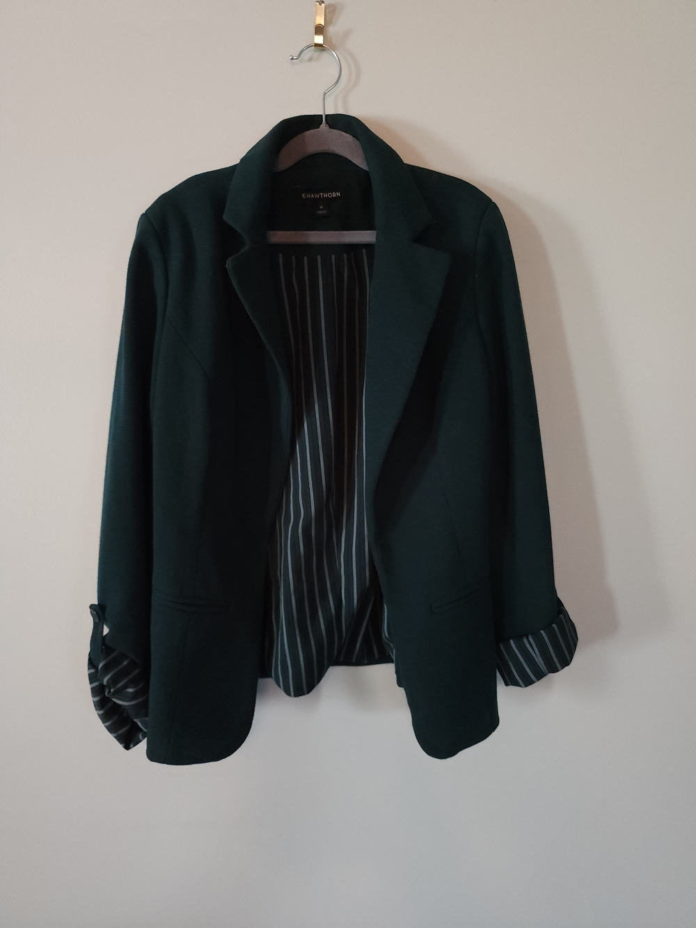 41 Hawthorn Dark Green Women's Blazer